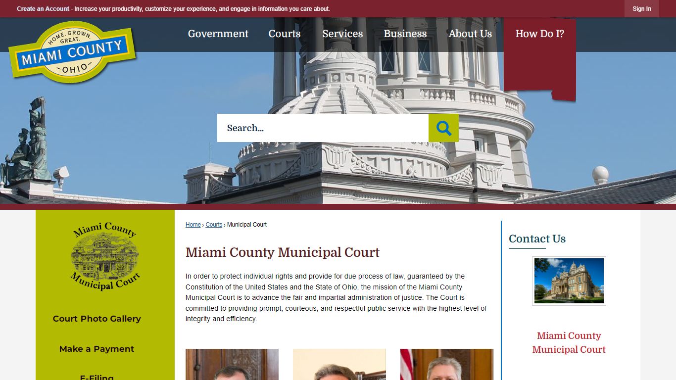 Miami County Municipal Court | Miami County, OH - Official Website