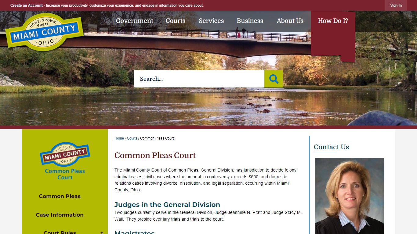 Common Pleas Court | Miami County, OH - Official Website